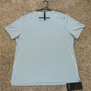 NWT Lululemon Men’s Fast Free Short Sleeve Running Performance T-Shirt Gray XXL